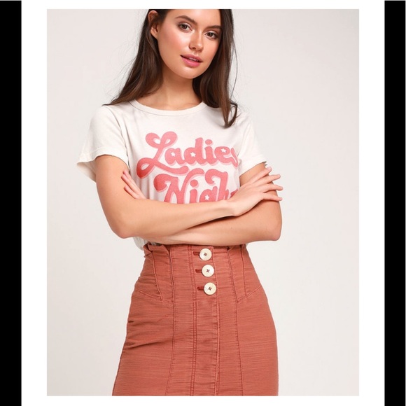 Every Minute Every Hour Skirt in Noble Adobe color - Picture 7 of 13